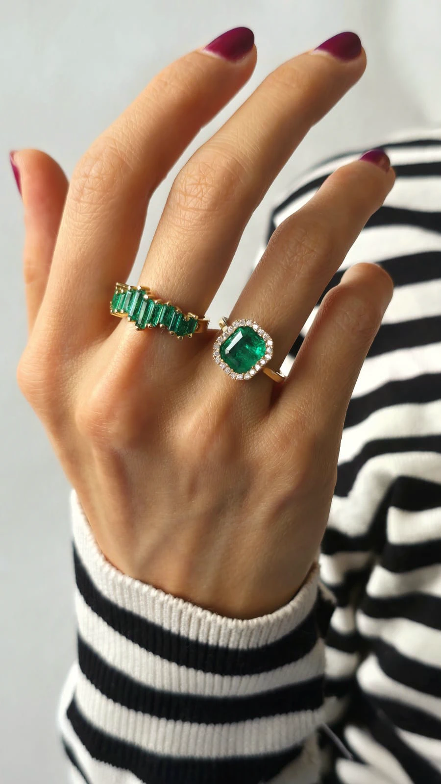 Emerald and Diamond Ring (2/3)