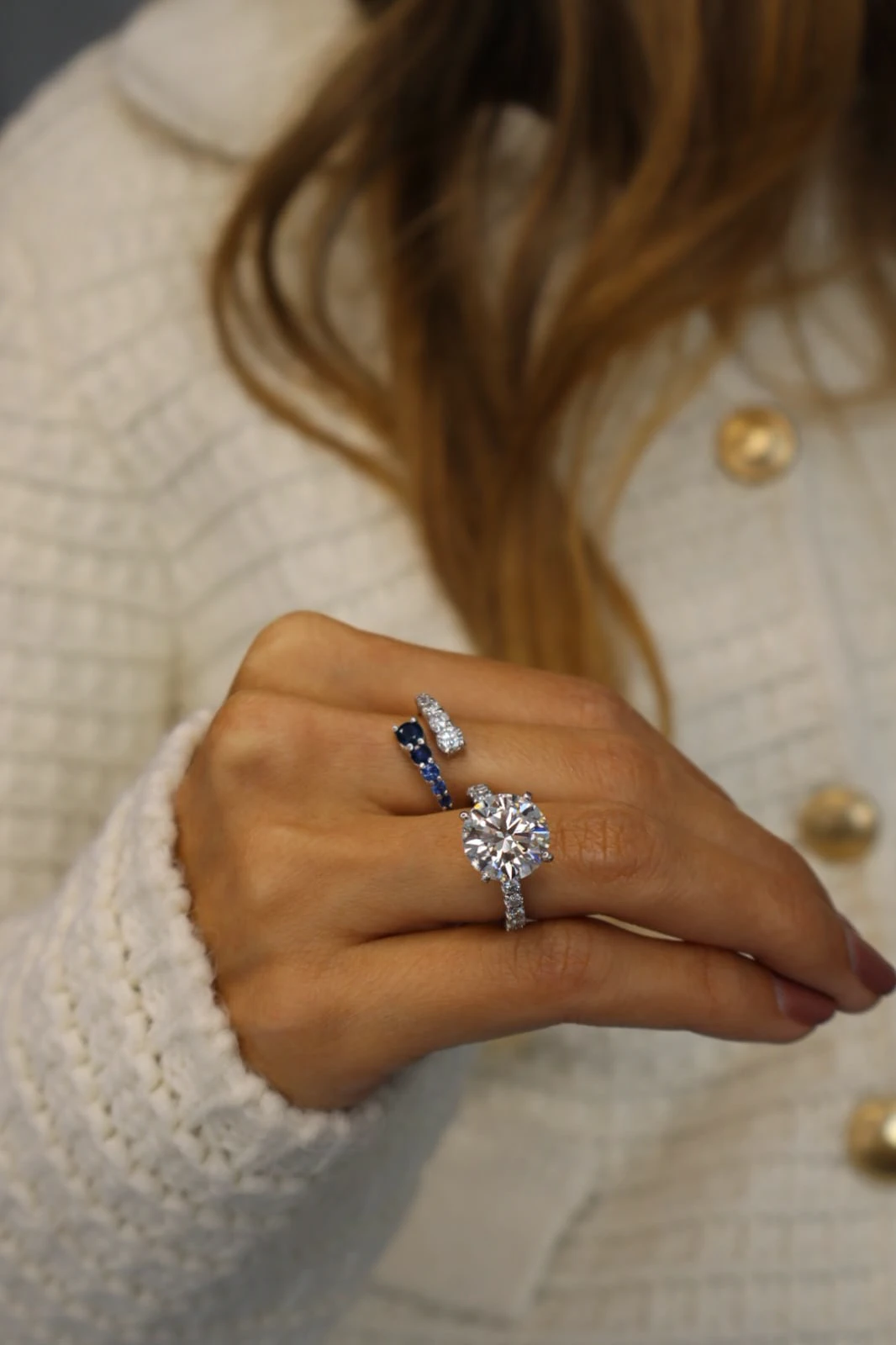 Engagement ring 5.00 ct (2/2)