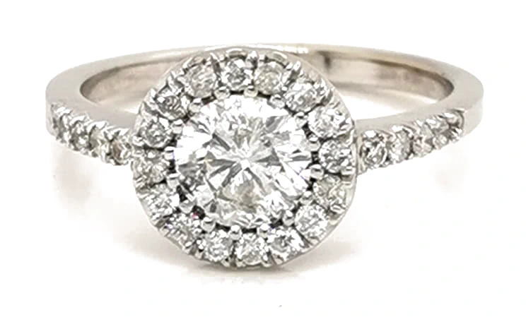 Round halo ring (1/2)