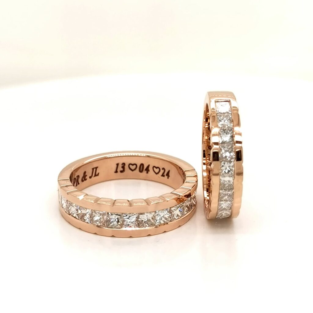 ARGOLLAS OROROSA DIAMANTES PRINCES CARRE