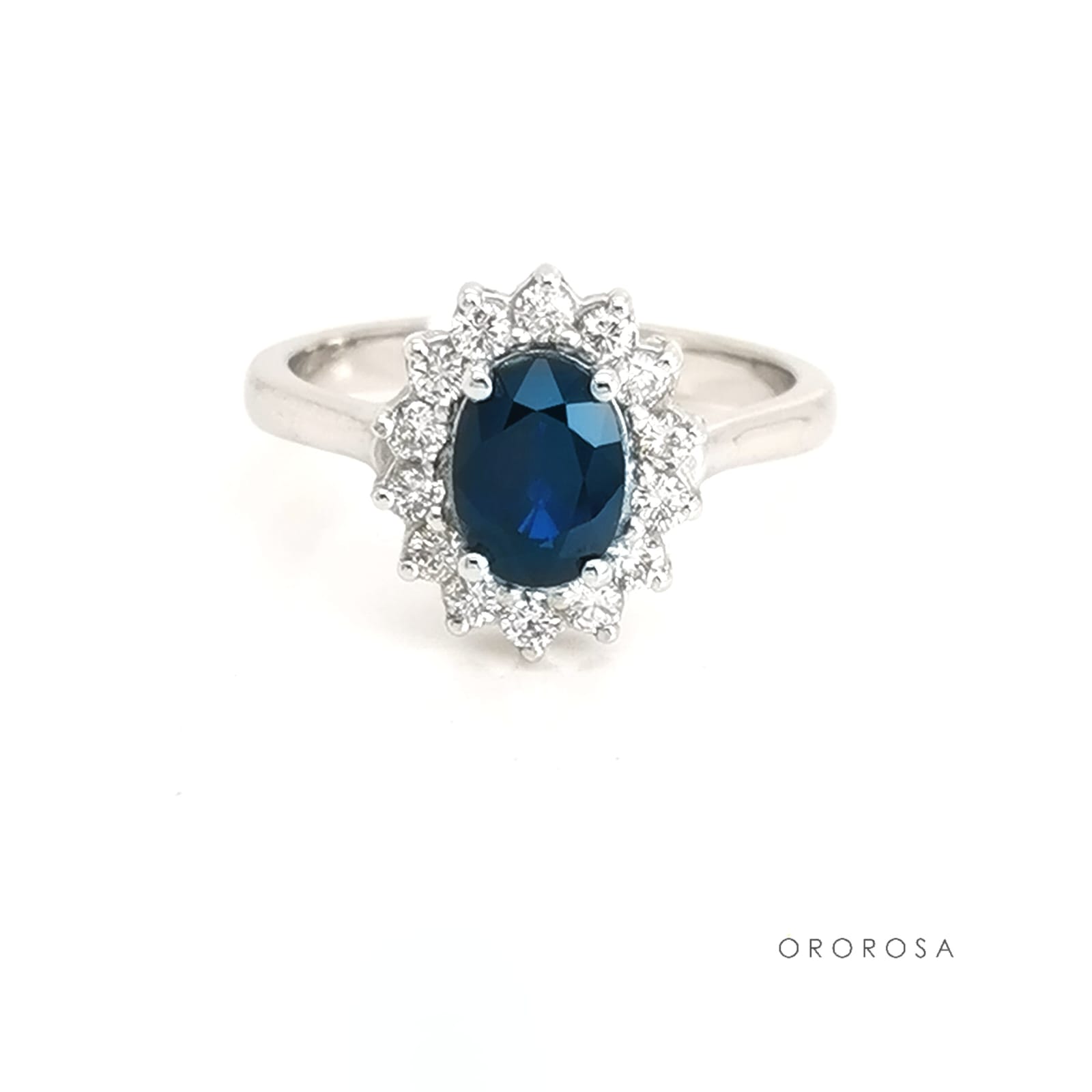 Anillo marquesa zafiro
